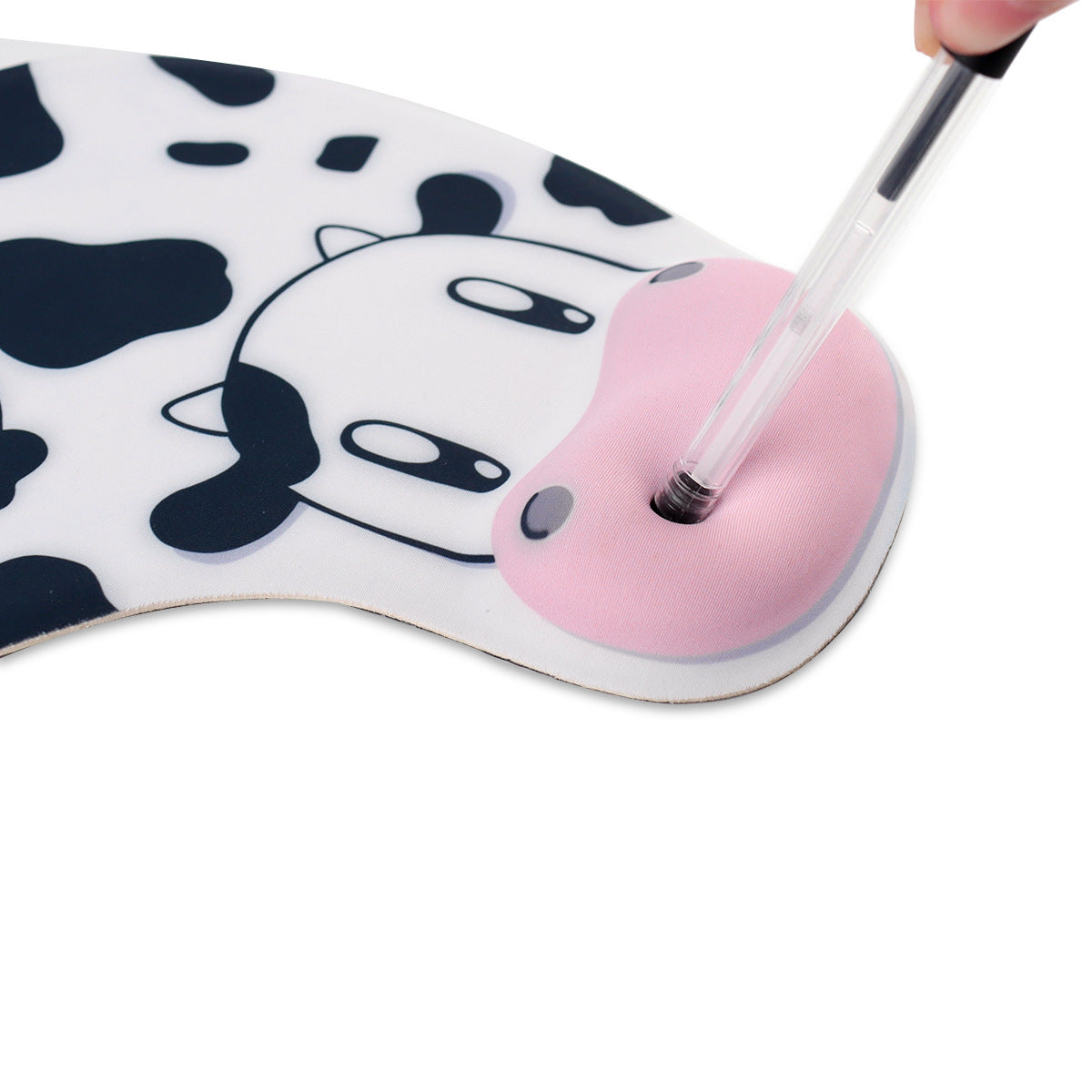 Silicone Wrist Cow Cute Mouse Pad