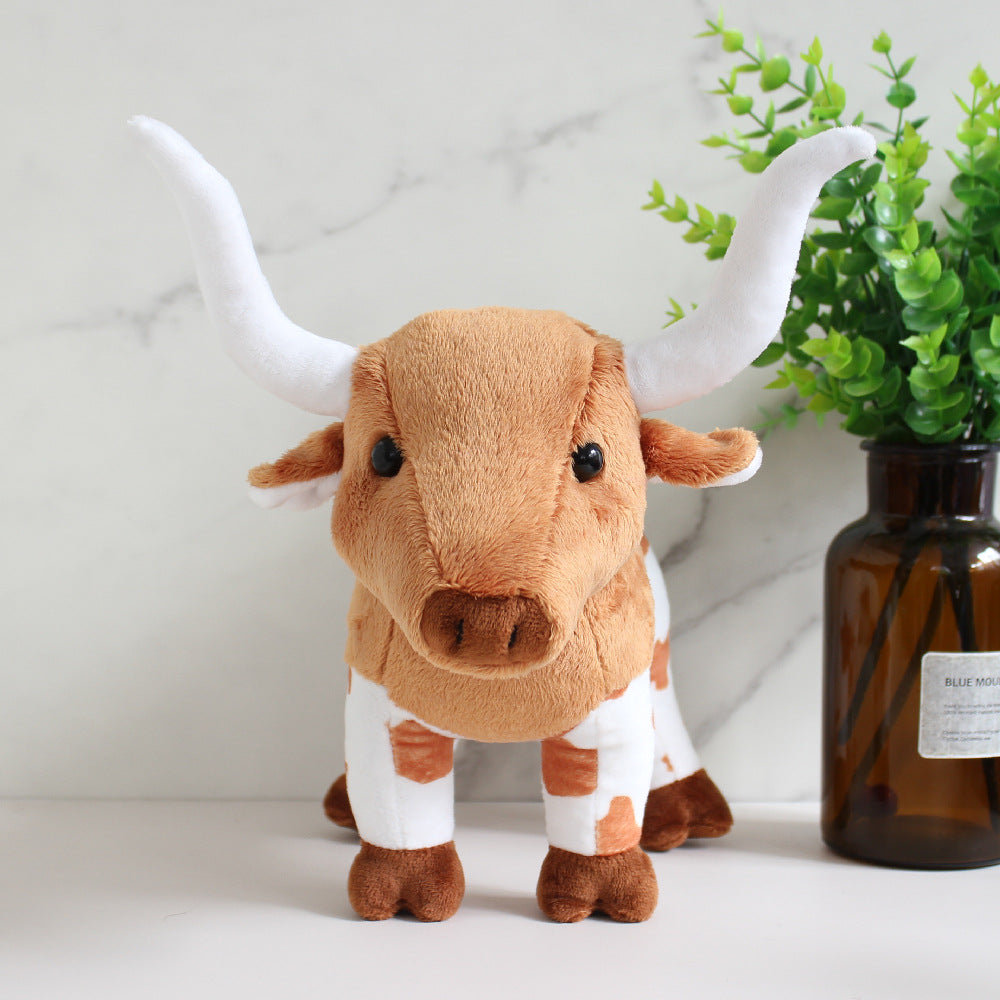 Highland Cow Plush Doll Pillow Gift