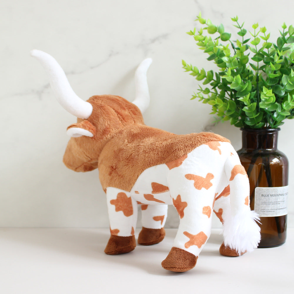 Highland Cow Plush Doll Pillow Gift