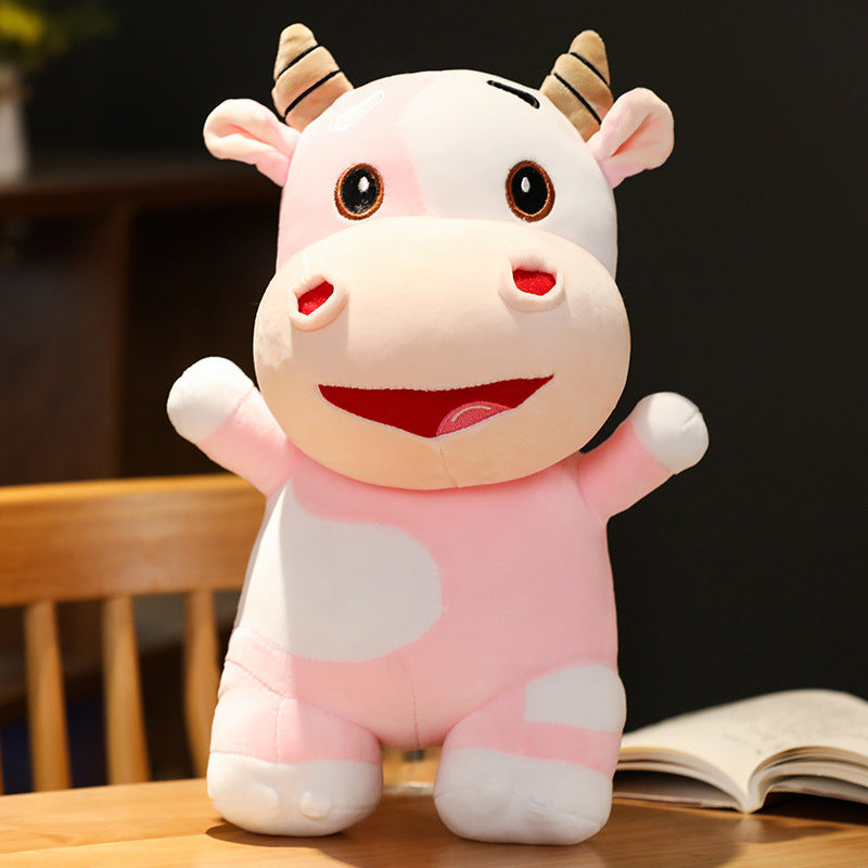 Cute Dairy Cow Plush Toy Pillow Gift