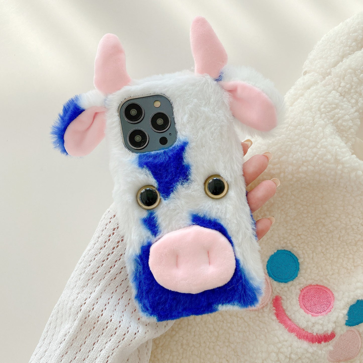Plush Cow Phone Case