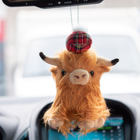 Scottish Highlands Bull Dolls Pendant