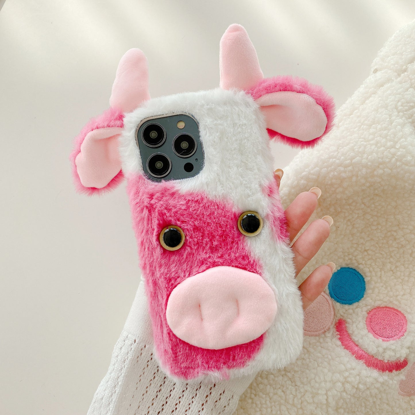 Plush Cow Phone Case