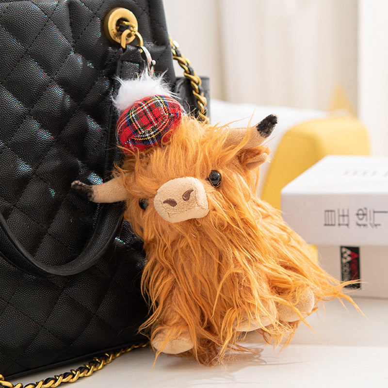Scottish Highlands Bull Dolls Pendant