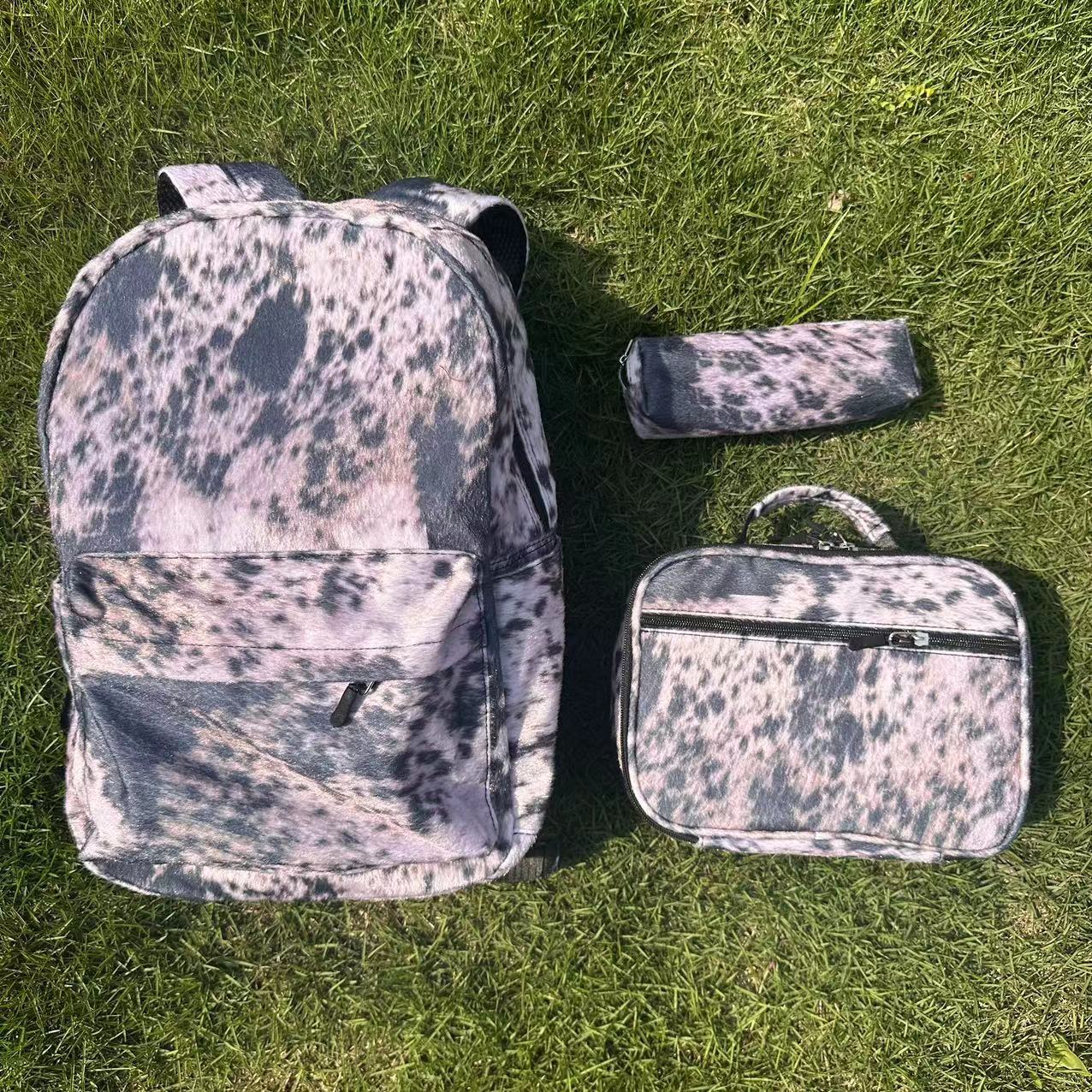 Printed Ladies Casual Backpack Set