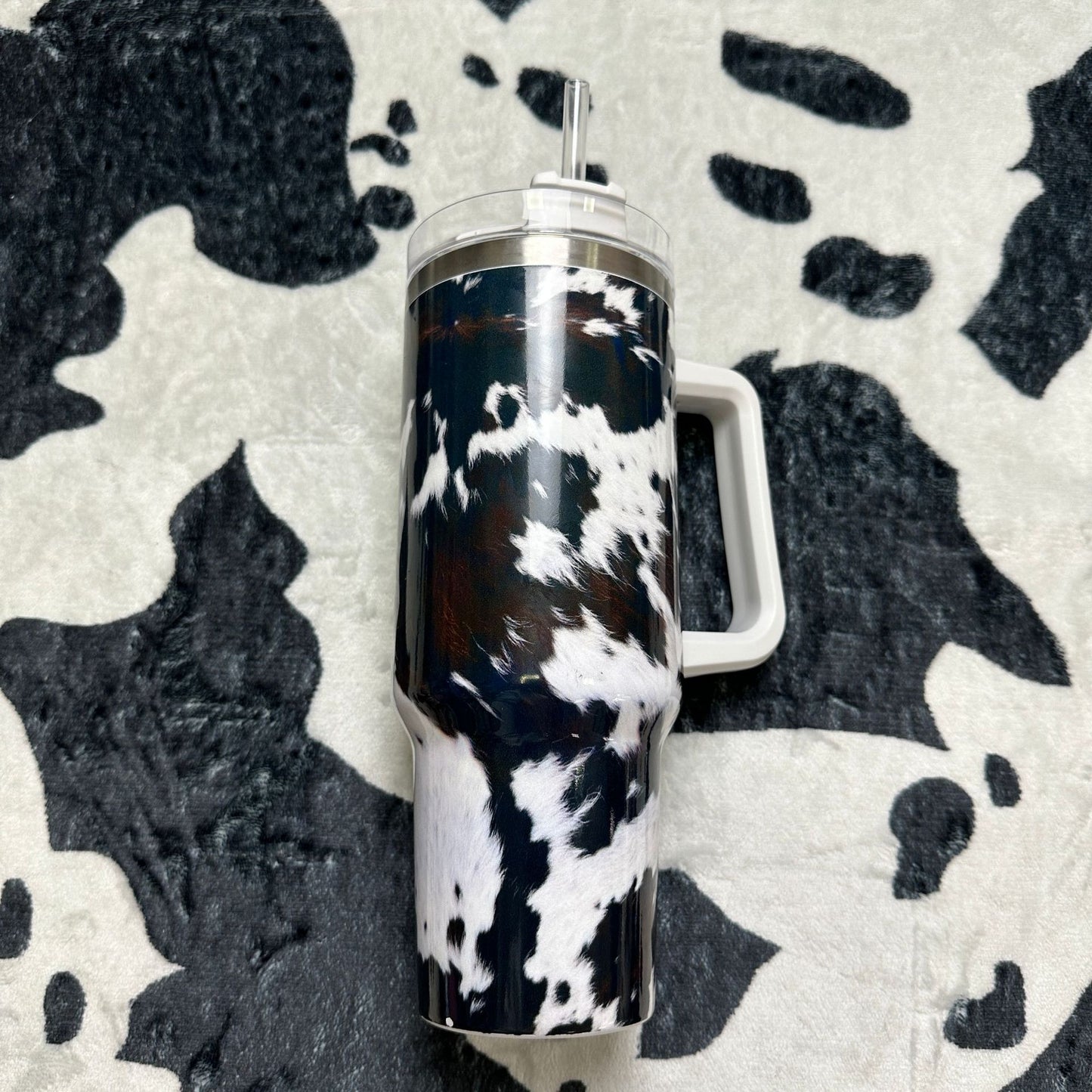 40OZ Printed Stainless Steel Thermos Cup